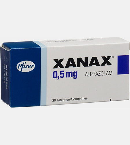 Xanax, loose tablets