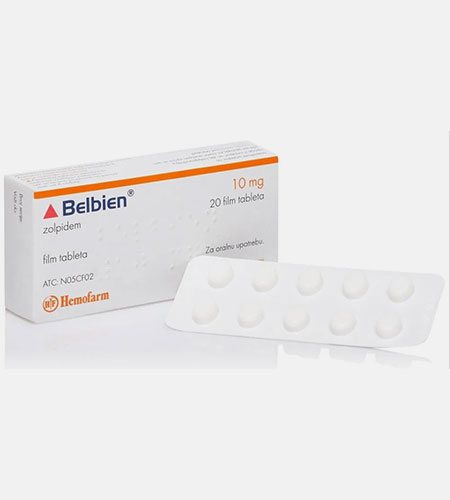 Belbien (zolpidem) from Hemofarm