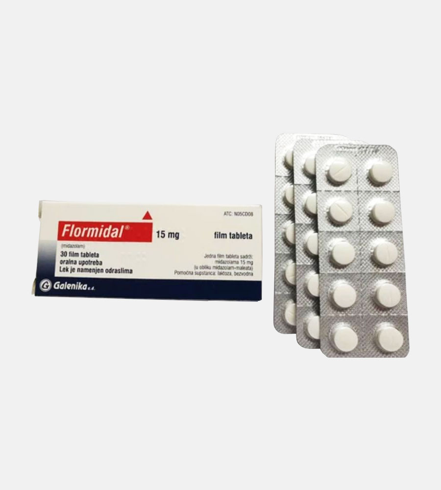Flormidal (midazolam) from Galenika