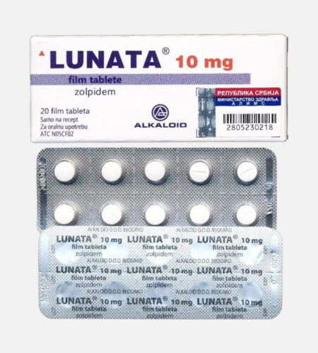 Lunata (zolpidem) 10mg from Alkaloid